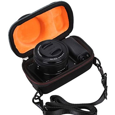 Mchoi Hard EVA Travel Case for Sony Alpha a6000a6400a6600a6100a5100 Mirrorless Digital Camera Case Only