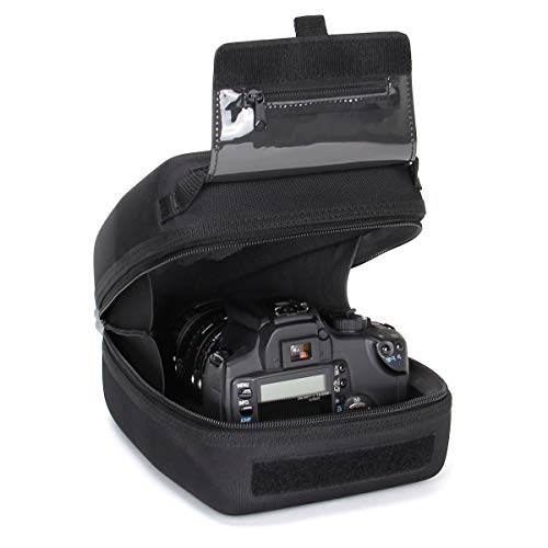 usagear Usagear Hard Shell Zoom Lens Dslr Camera Case With Molded Eva Protection