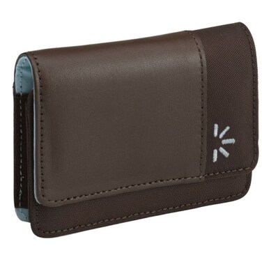 Case Logic Caselogic EDC2 Compact Executive Leather Horizontal Camera Case Brown