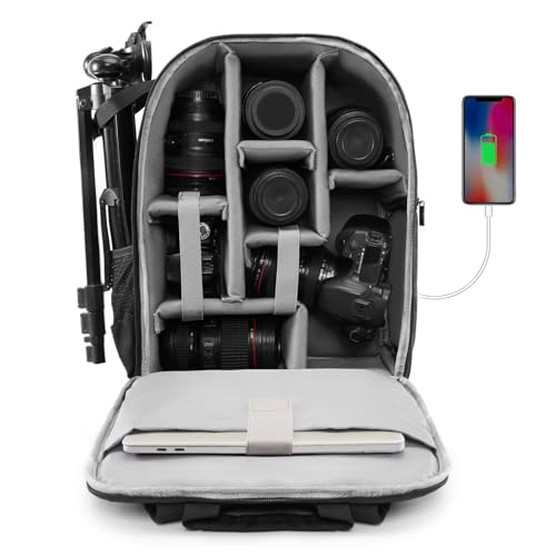Caden Caden Camera Backpack black