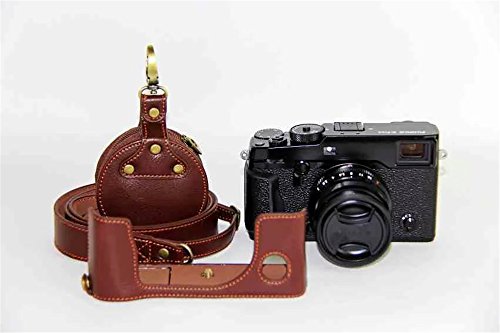 بولينوس Bolinus XPRO2 XPRO3 Case Handmade Real Leather Half Camera Case Bag Cover For Fuji Xpro