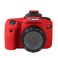 TUYUNG 90D Silicone Case Camera Housing Case Protective Cover Shell Compatible with Canon EOS 90D Cameras Red