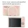 AEXUTDA Case for PowerShot SX740 HS Camera Protective Cover SX740 HS Camera Soft Silicone Bag with Detachable Lens Cover Lightweight Skin FriendlyMist Pink