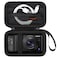 Canboc Carrying Case for Sony RX100 VII RX100 VI RX100 V RX100 IV RX100 III Compact Digital Camera Point and Shoot Vlogging Camera Bag Zipper Mesh Pocket fits USB Cable Batteries Black