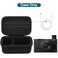 Canboc Carrying Case for Sony RX100 VII RX100 VI RX100 V RX100 IV RX100 III Compact Digital Camera Point and Shoot Vlogging Camera Bag Zipper Mesh Pocket fits USB Cable Batteries Black