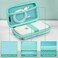 FINTIE Fintie Protective Case for Kodak StepMini 2 HDPRINTOMATICKodak Smile Camera Printer Shockproof Hard Shell Carrying Case with Inner Pocket Emerald Marble