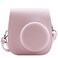 Frankmate Protective Case Compatible with Fujifilm Instax Mini 12 11 9 8 Instant Film Camera with Pocket and Adjustable Strap Pink