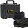 MOOCY 10 Small Hard Case with Customizable Foam Insert 108x86x37 Watertight Airtight CrushResistant Case for Pistol Camera Microphone Electronics
