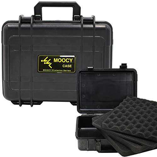 Moocy Moocy 10 Small Hard Case With Customizable Foam Insert 108x86x37