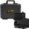 MOOCY 10 Small Hard Case with Customizable Foam Insert 108x86x37 Watertight Airtight CrushResistant Case for Pistol Camera Microphone Electronics