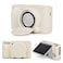MUZIRI KINOKOO Case for Canon SX740 HS SX730 HS Camera Soft Protective Cover Powershot SX740 SX730 HS Silicone Sleeve with Removable Lens Cover AntiSlip AntiScratch Off White