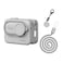 Rszfnjxry Silicone Protective Case Cover for Insta360 GO 3S Camera and Action Pod Comes with Neck Hang Rope Grey