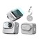 Rszfnjxry Silicone Protective Cover CaseScreen and Lens Protector for Insta360 GO 3S Grey