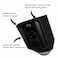 Meffort Inc Silicone Skin Case Cover Compatible with Ring Floodlight Cam Wired Plus Floodlight Camera Sun Glare UV Weather Protection Skins Cover Black