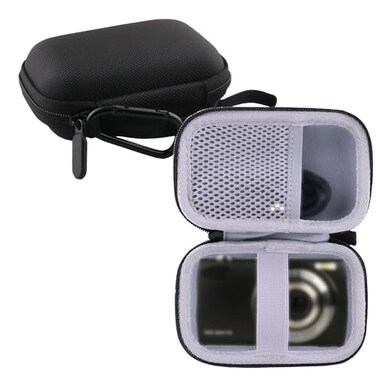 WERJIA Hard Carrying Case Compatible with Polaroid IS048 Waterproof Digital Camera Black