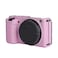 TUYUNG ZVE10 Silicone Case Rubber Housing Camera Case Protective Cover Skin for Sony ZVE10 Pink