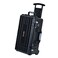 MEIJIA All Weather Rolling Waterproof Protective Case Hard Camera CaseDry Case with Retractable Pull Handle and WheelsFoam Inserted Elegant Black22 x1381x9inches