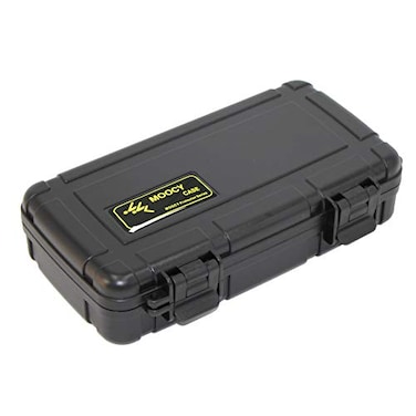 MOOCY 8 Small Hard Case with Pluck Foam Insert 86 x 49 x 19 Inch Protective Waterproof Plastic Tiny Box for Storage Medical item Micro Tools Lockable Portable for Travel