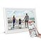 BIGASUO Frameo 101 Digital Picture Frame with 32GB Memory White WiFi Electronic Photo Frame 1280 x 800 IPS HD Touch Screen AutoRotate Slideshow Wall Mountable Share PhotosVideo Remotely Anywhere