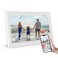 BIGASUO Frameo 101 Digital Picture Frame with 32GB Memory White WiFi Electronic Photo Frame 1280 x 800 IPS HD Touch Screen AutoRotate Slideshow Wall Mountable Share PhotosVideo Remotely Anywhere