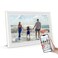 BIGASUO Frameo 101 Digital Picture Frame with 32GB Memory White WiFi Electronic Photo Frame 1280 x 800 IPS HD Touch Screen AutoRotate Slideshow Wall Mountable Share PhotosVideo Remotely Anywhere