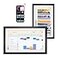 Changingtouch 156 Smart Display with Google Calendar Android AppsPhoto Frame Walnut