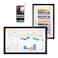Changingtouch 156 Smart Display with Google Calendar Android AppsPhoto Frame Walnut