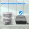 lightdow Lightdow Camera Filter Bag Detachable 8Slot Lens Carry Case with Belt Loop Pouch WaterResistant Dustproof Design for 37mm95mm Filters