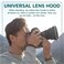KUVRD Universal Lens Hood Fits 99 of Lenses Holds 99 of Circular Filters 2Pack 1 Small 1 Medium