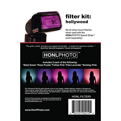 honlphoto Honlphoto Hollywood Color Correction Gel Filter Kit