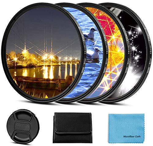Sedremm Sedremm Star Filter 4 Pieces Starburst Lens Filter