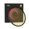 LENSKINS 82mm Variable Gold Streak Filter Special Effects Lens Filter Anamorphic Optical Glass MultiResistant Coated Light Flare Effect Filters for Camera Lens