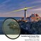 LENSKINS 82mm Variable Gold Streak Filter Special Effects Lens Filter Anamorphic Optical Glass MultiResistant Coated Light Flare Effect Filters for Camera Lens