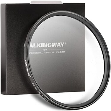 Walking Way 49MM White Pro Mist Diffusion Lens Filter Dreamy Fog Soft Glow Effect Filter for VideoVlogPortrait HD Glass ScratchResistant UltraSlim Frame No Vignetting LightSoft 1