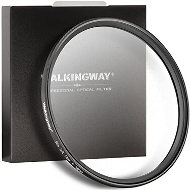 Walking Way 58MM White Pro Mist Diffusion Lens Filter Dreamy Fog Soft Glow Effect Filter for VideoVlogPortrait HD Glass ScratchResistant UltraSlim Frame No Vignetting MediumSoft 2