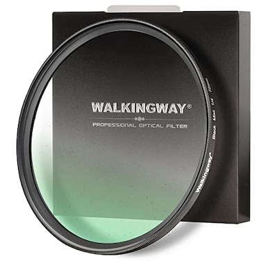 Walking Way 82mm Black Diffusion Filter 18 Soft Dreamy Cinematic Effect Filter Hazy Diffuser UltraSlim Frame MultiCoated Optical Glass WaterScratch Resistant for PortraitVlogVideo