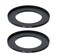 Fotasy 2 Pcs 4972MM StepUp Ring Adapter 49mm to 72mm Step Up Filter Ring 49 mm Male 72 mm Female Stepping Up Ring for DSLR Camera Lens and ND UV CPL Infrared Filters