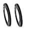 Fotasy 2 Pcs 4972MM StepUp Ring Adapter 49mm to 72mm Step Up Filter Ring 49 mm Male 72 mm Female Stepping Up Ring for DSLR Camera Lens and ND UV CPL Infrared Filters