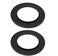 Fotasy 2 Pcs 4972MM StepUp Ring Adapter 49mm to 72mm Step Up Filter Ring 49 mm Male 72 mm Female Stepping Up Ring for DSLR Camera Lens and ND UV CPL Infrared Filters