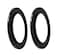 Fotasy 2 Pcs 5877MM StepUp Ring Adapter 58mm to 77mm Step Up Filter Ring 58 mm Male 77 mm Female Stepping Up Ring for DSLR Camera Lens and ND UV CPL Infrared Filters