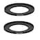 Fotasy 2 Pcs 5877MM StepUp Ring Adapter 58mm to 77mm Step Up Filter Ring 58 mm Male 77 mm Female Stepping Up Ring for DSLR Camera Lens and ND UV CPL Infrared Filters