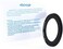 AMOPOFO 43 to 55mm 43mm to 55mm Step Up Ring Filter Adapter for UVNDCPLMetal Step Up Ring