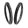 AMOPOFO 52 to 58mm 52mm to 58mm Step Up Ring Filter Adapter for UVNDCPLMetal Step Up RingCompatible with All 52mm Camera Lenses 58mm Accessories