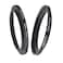 AMOPOFO 62mm to 72mm Step Up Ring Filter Adapter for UVNDCPLMetal Step Up Ring Compatible with All 62mm Camera Lenses 72mm Accessories