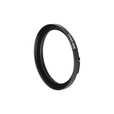 Fotodiox Step Up Filter Adapter Ring for Hasselblad Bayonet 50 B50 58mm Anodized Black Metal Filter Adapter Ring