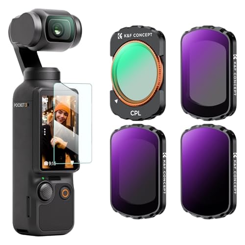 K&F Concept K&F Concept K F Concept Magnetic Nd Cpl Filter Kit For Dji Osmo Pocket