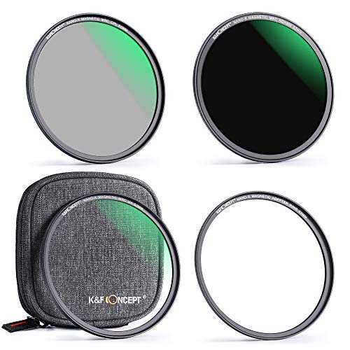 K&F Concept K&F Concept Magnetic Mcuv Cpl Fixed ND1000 Magnetic Basic Ring 4in1 Lens Filters Kit