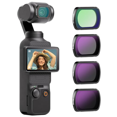 Neewer Neewer Filter Set With Dji Osmo Pocket 3 Pocket 4 Xtra Muse Magnetic Nd ND16 ND6