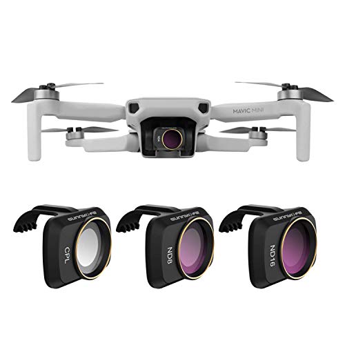 جلوباكت Globact Lens Nd Filter Combo CPLND8nd16 Multicoated 3pack With Dji Mini 4k Mavic Se 2se
