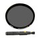 Tiffen 405mm Circular Polarizer Polarizing Lens Filter Bundle with Lens Cleaning Brush Kit 2 Items